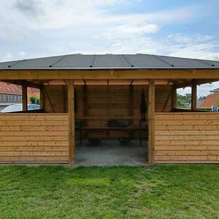 Stoberiet Hostel Svendborg Exterior photo A wooden gazebo
