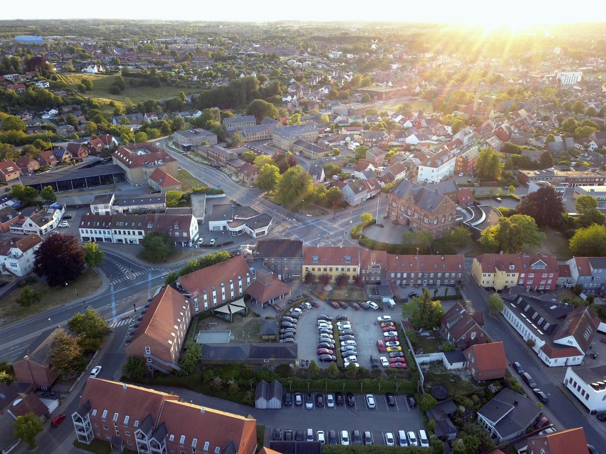 Stoberiet Hostel Svendborg Exterior photo Aerial view